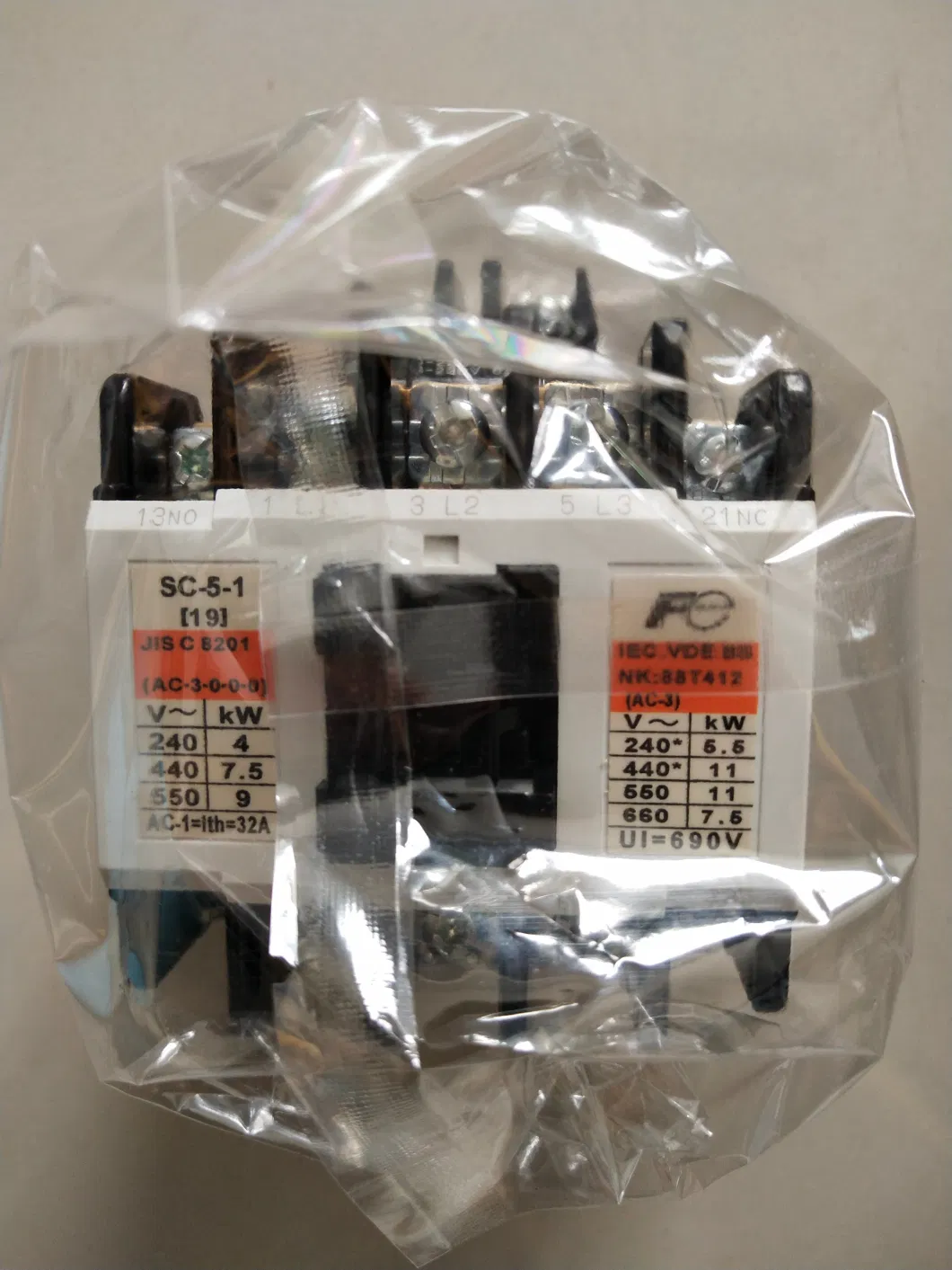 FUJI Magnetic Contactor Sc Series Sc-5-1