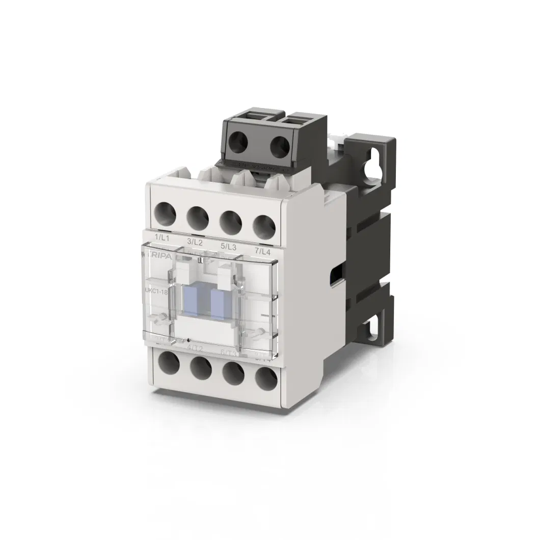 Original Ukc1-18 Series 18A AC Contactor 2no+2nc 24V 220V 380V Coil AC Electrical Contactor Three Phase in Relay