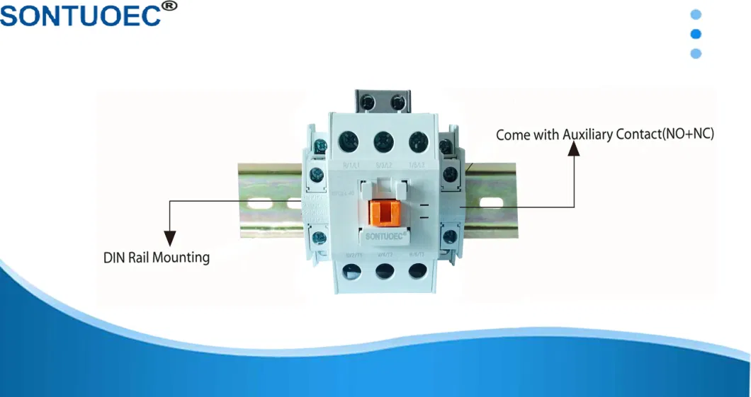 AC Magnetic Contactor Stc-40 (STC) Electric Contactor