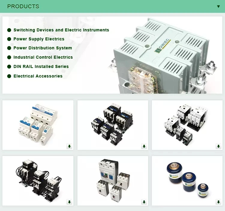 China Manufacturer 380V 220V 110V 36V 24V Energy Efficient Contactors Connactor
