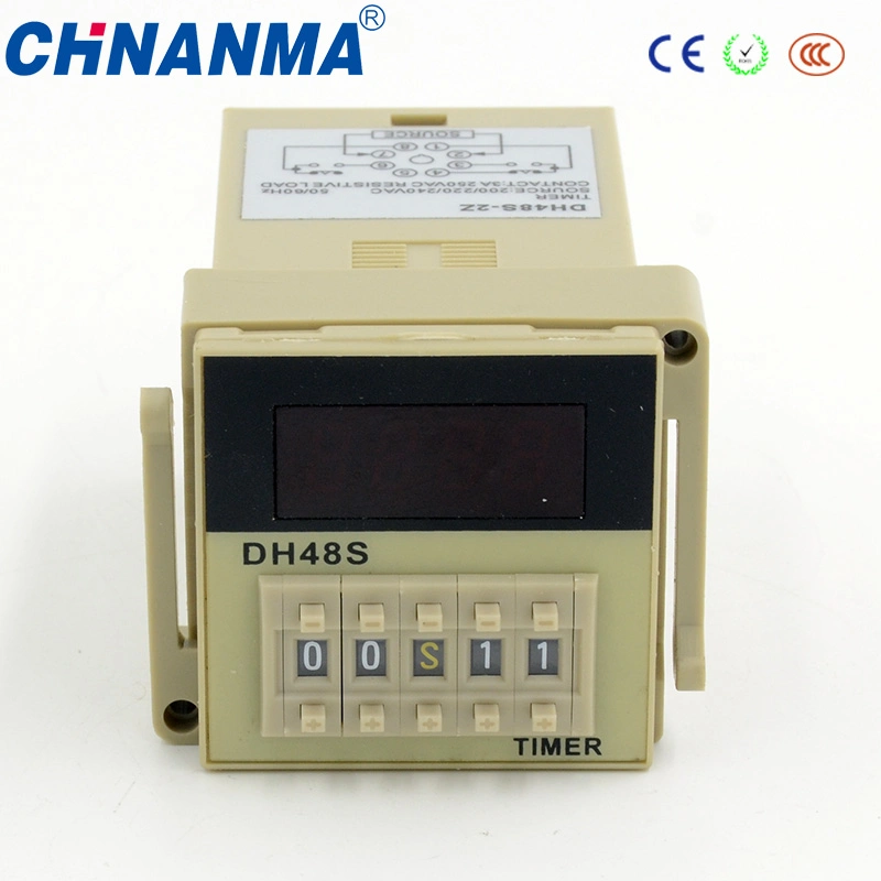 Dh48s Repeat Cycle Spdt 0.1s-99h Digital Cycle Delay Timer Relay Switch