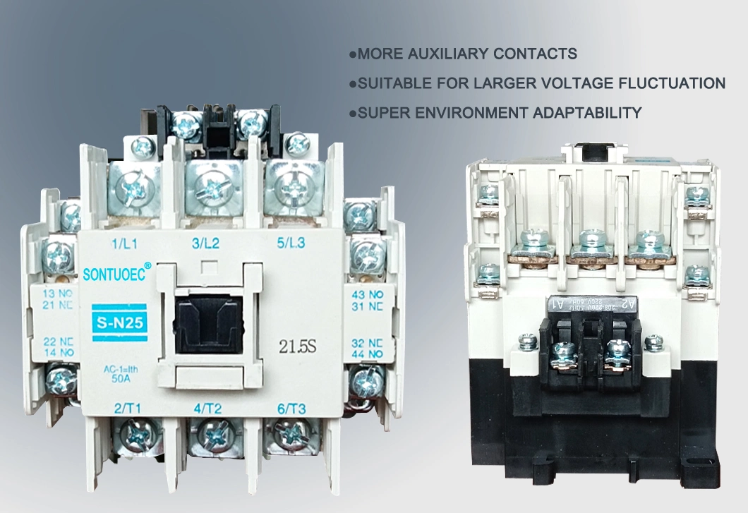 S-N25 Series Magnetic Contactor 3pole IEC60947-4-1 Standard Quality