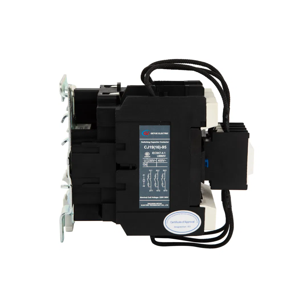 Geyue Cj19 Permanent Magnetic Contactor with Capacitor Switching &amp; Capacitor Contactor