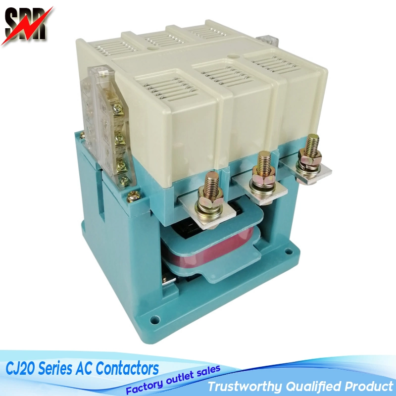 Cj20 Series 220V 380V 63A, 100A, 250A, 400A AC Contactors