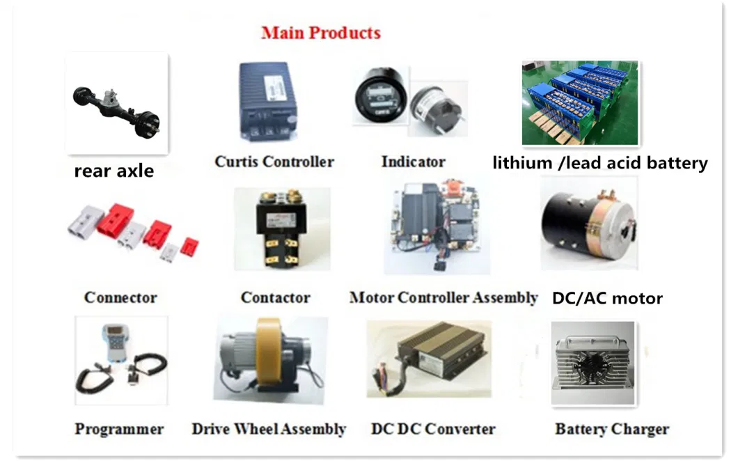 1243-4320 24V / 36V 300A Curtis Controller Assemblage with Electric Accelerator Pedal Main Contactor