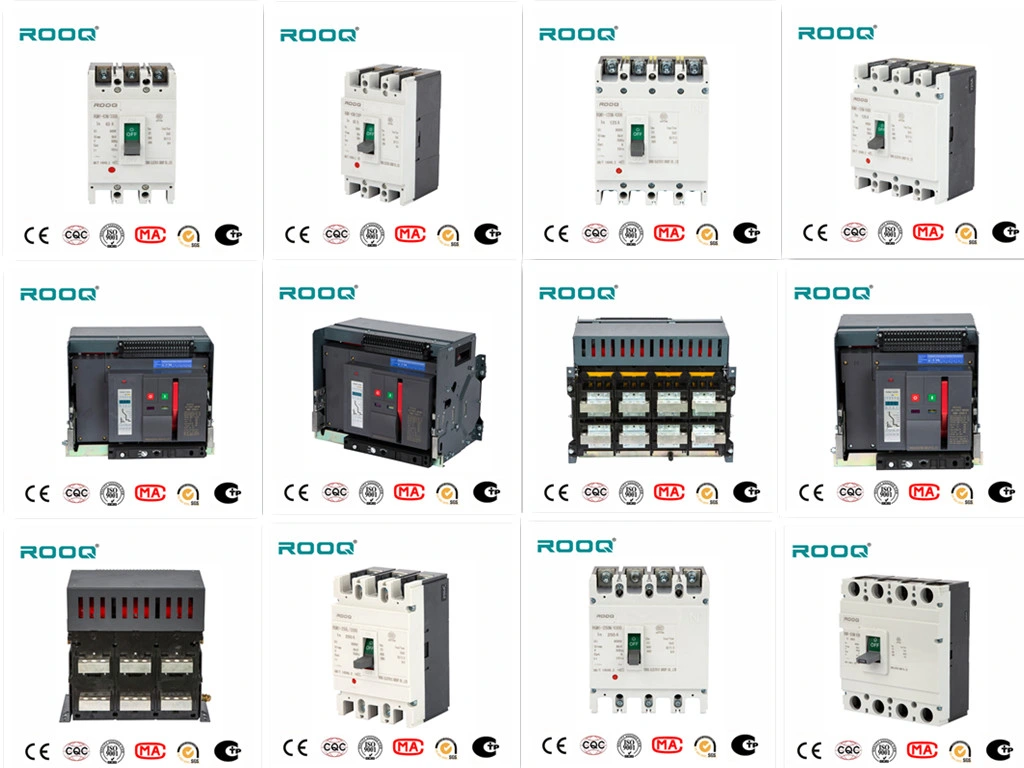 Molded Case Circuit Breakers DC1000V DC500V DC MCCB 2pole 4pole 125A 250A