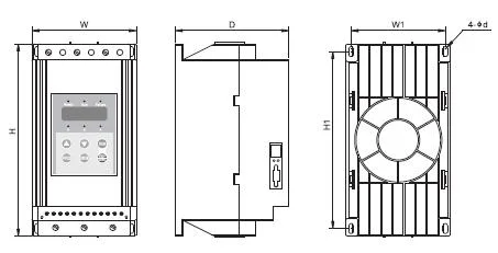 Chziri Motor Starter Zjr2 -B Series Internal Contactor (5.5kW~55kW)