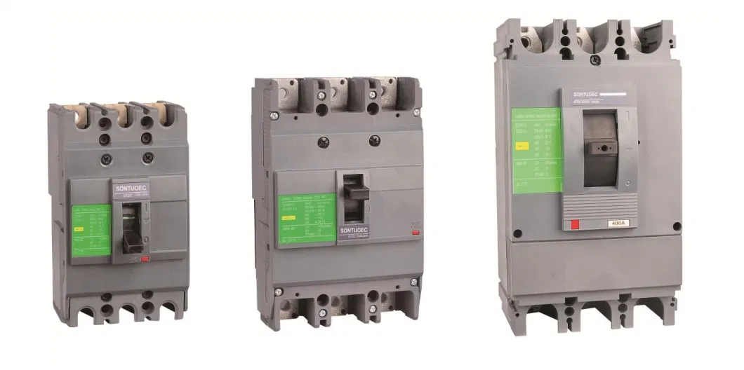 MCCB Series Molded Case Circuit Breaker 63A, 100A, 160A, 250A, 400A, 630A