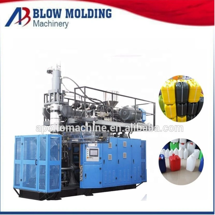 HDPE 8L 10L 25L Plastic Contactor Drum Jerrycans Blow Molding Machine