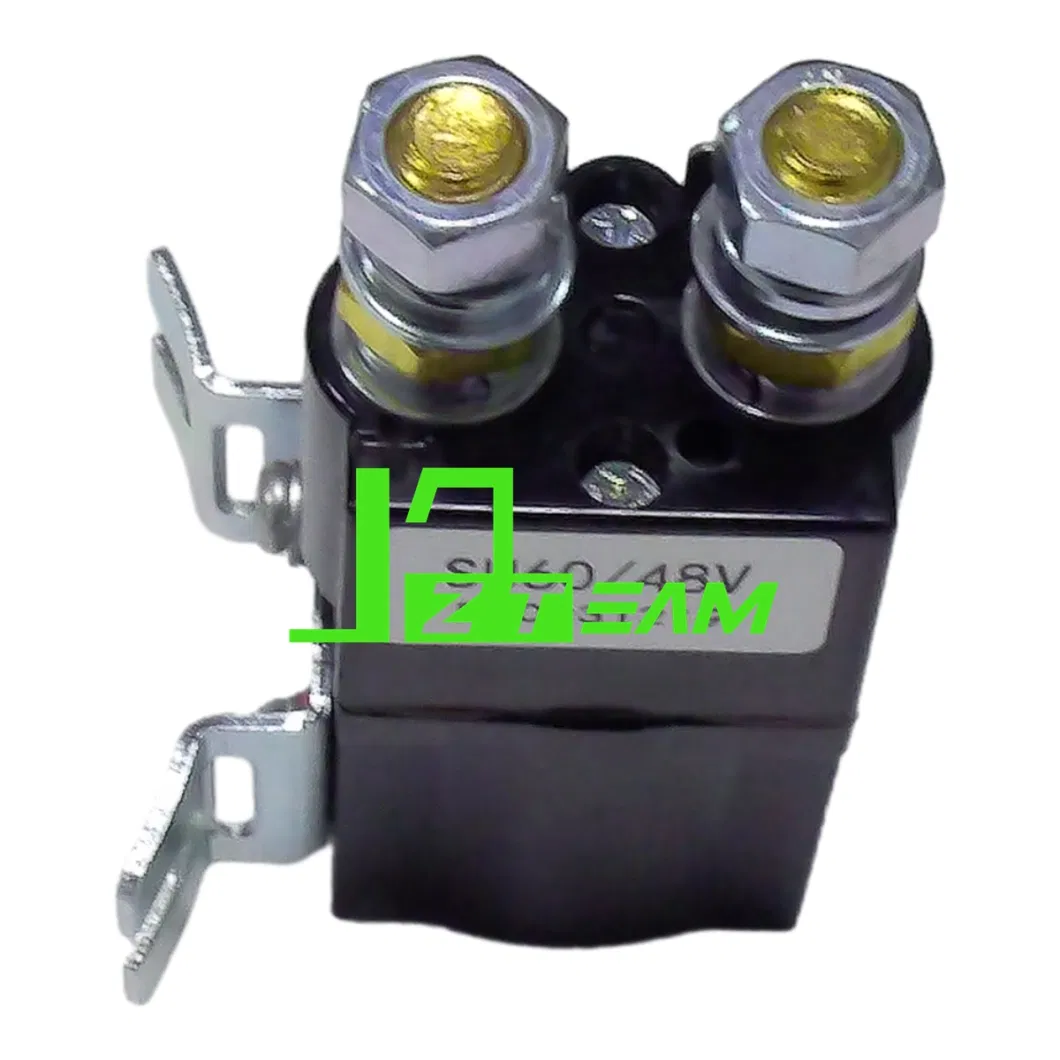 Electric Forklift Spare Parts DC Contactor 102865901 for Electric Forklift Golf Cart Sightseeing Car 48V Su60-2122p