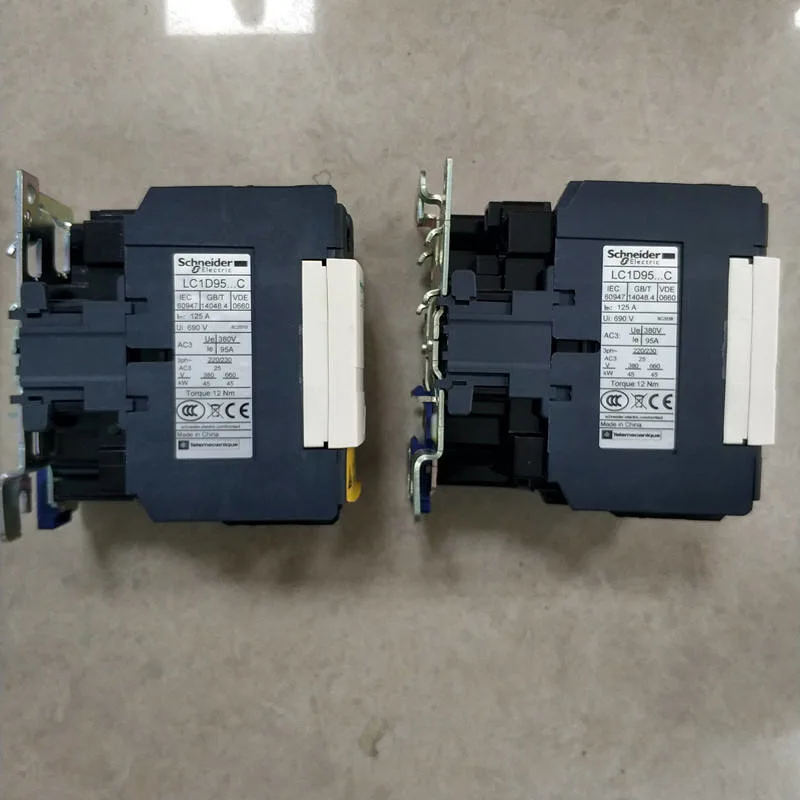 AC Contactor LC1d95f7c LC1d18m7c ATV71hu55n4z 5.5kw 7.5HP 380/480V