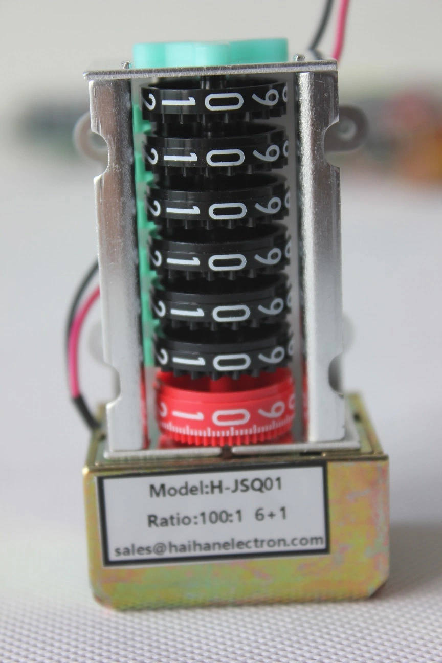 Anti Magnetic of Mechanical Counter for Energy Meter with 100: 1