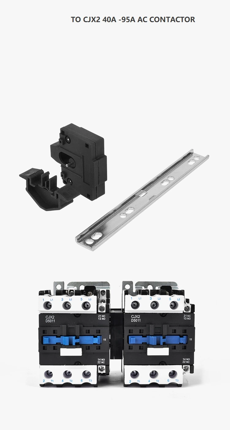 Manufacture China Cjx2-F630 Price Interlocking in Circuit Breaker AC Contactor LC1 D Mechanical Interlock