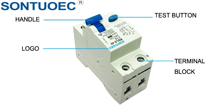 Factory Supply Directly Rdl8-40 Residual Current Circuit Breaker