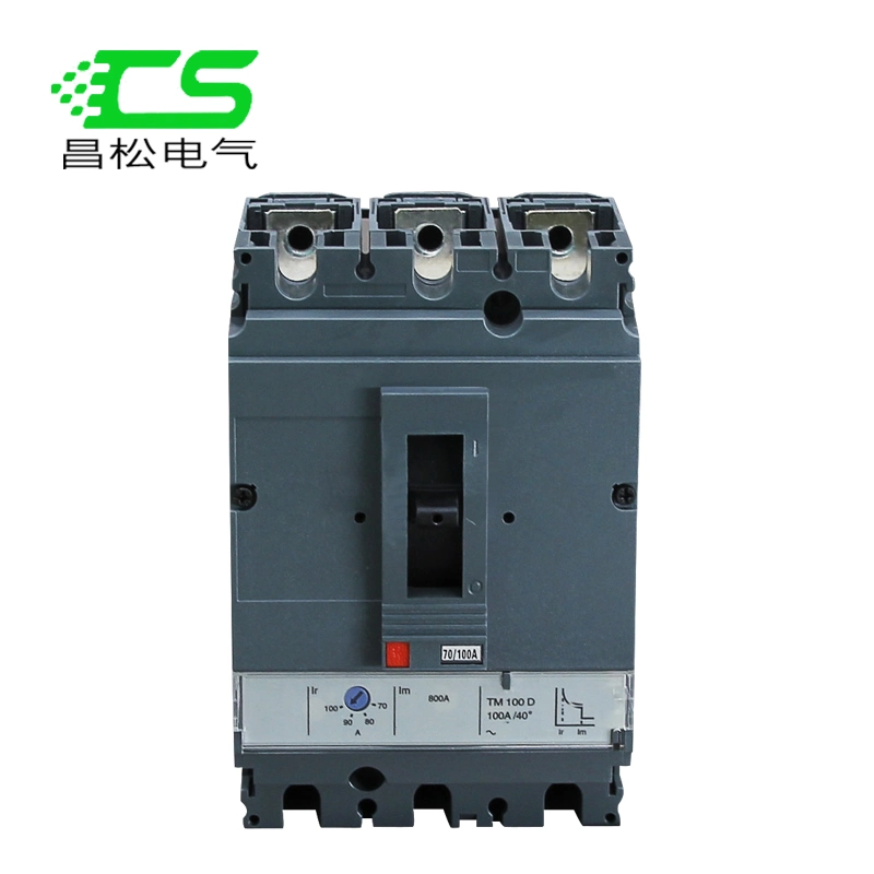 M1-100L/4300 4 Pole 100A MCCB Moulded Case Circuit Breaker