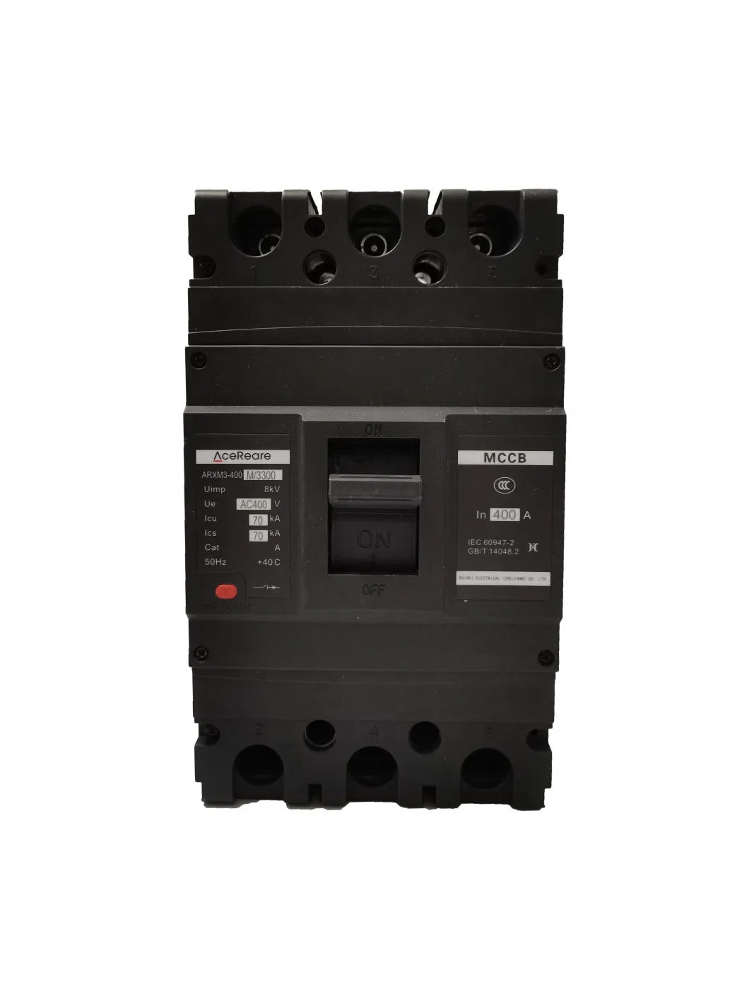 16A~800A Circuit Breaker MCCB Rated Current of Frame Size 600A