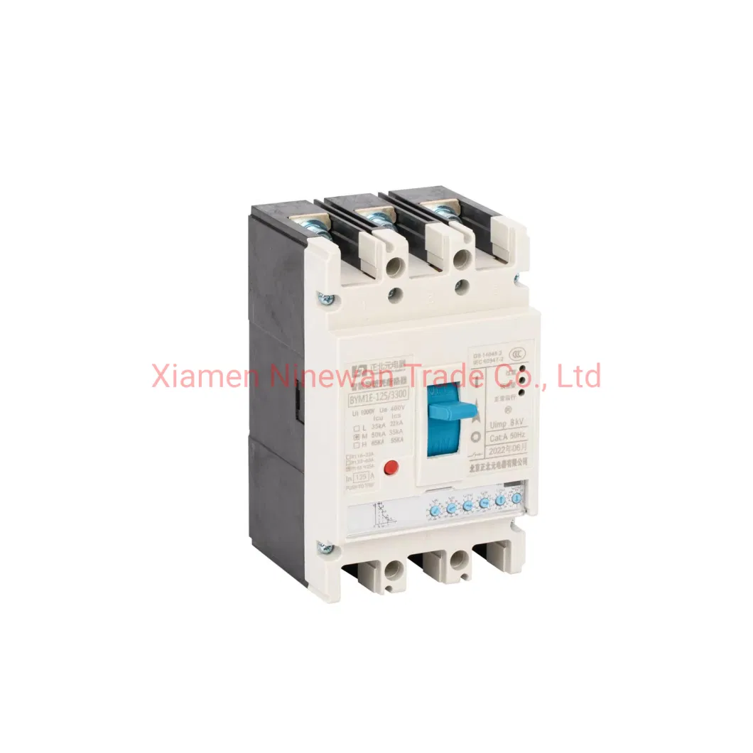 Plastic Molded Case Circuit Breaker Power MCCB (100A, 125A, 200A, 250A, 400A, 630A, 800A, 1000A)