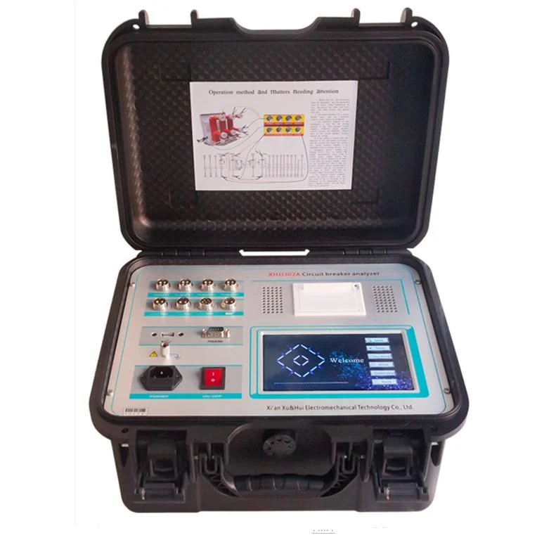 Xzh Test Digital Hot Sale High Voltage Circuit Breaker Analyzer Switch Tester