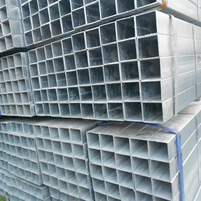 China Ms Hollow Section Hot Dipped Galvanized Square Tube Rectangular Steel Pipe