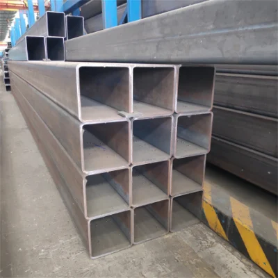 Factory Price Q235 ERW Black Rectangular Square Hollow Section Pipe