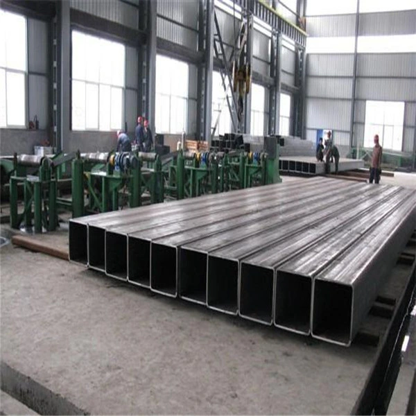 A500 Gr. B Structure Material Square Hollow Section Hot Rolled Steel Tubo / Shs Tubing