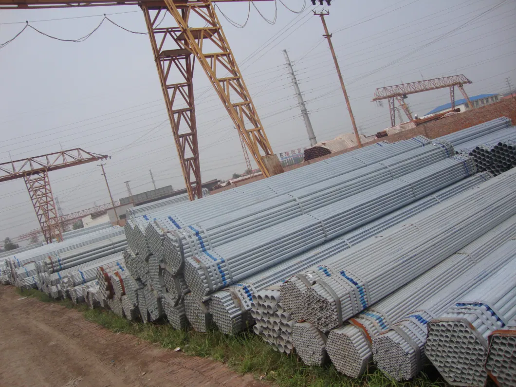 ERW/Welded/Seamless Hot Dipped/ Pre Galvanized Steel Square Rectangular Round Tube Gi Pipe for Construction