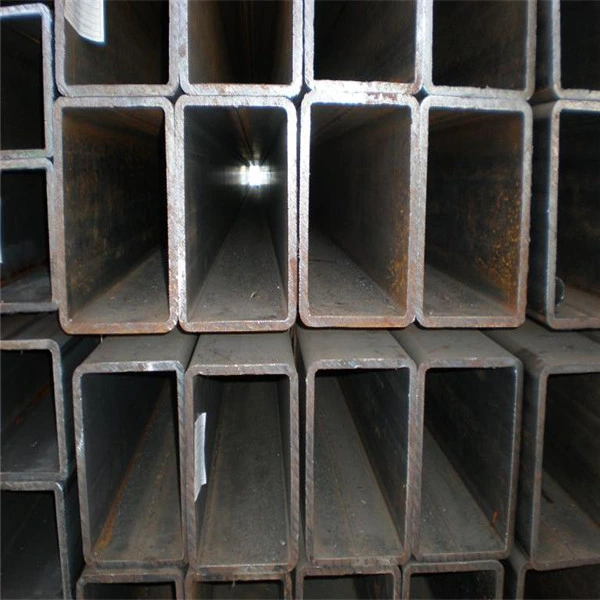 A500 Gr. B Structure Material Square Hollow Section Hot Rolled Steel Tubo / Shs Tubing