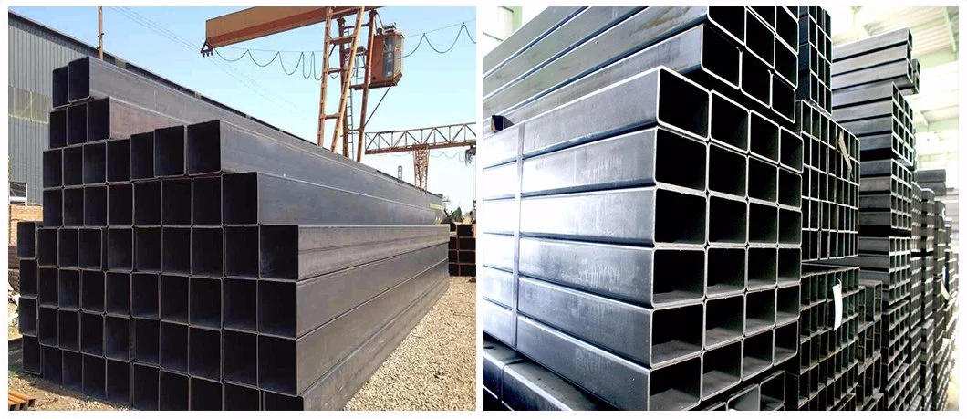 Hollow Section Carbon Steel Pipe Square Galvanized Tubing