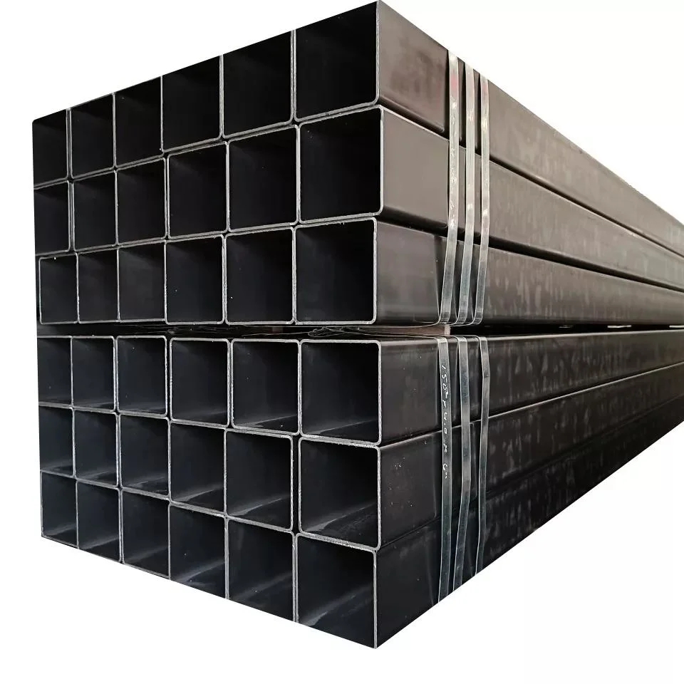 Square Steel Pipe Square Tube Steel Pipe Hollow Black Square Tube ERW Pipe/Tube