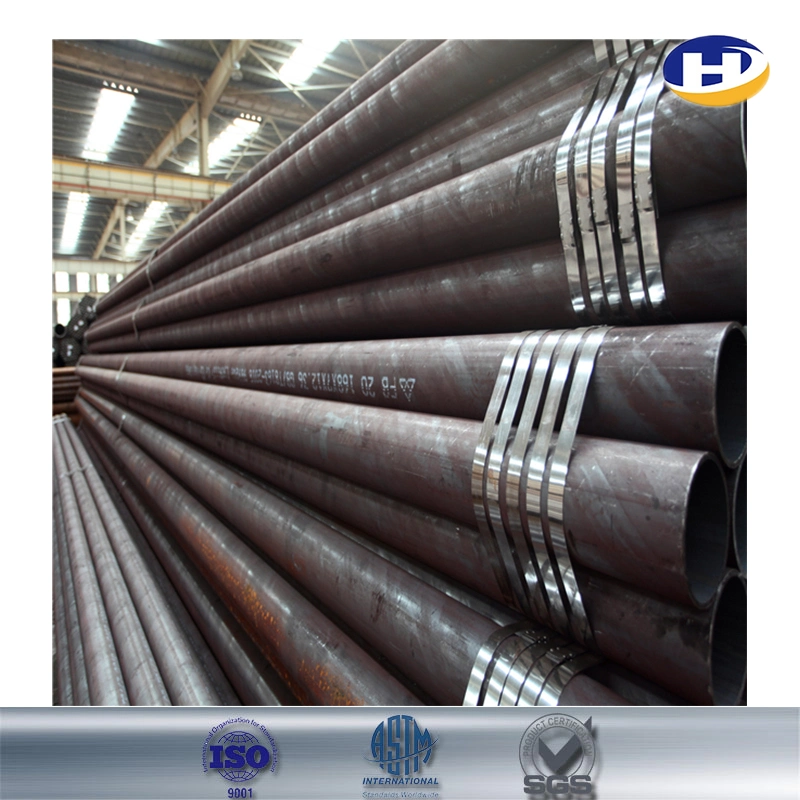 GB/ T9711 L245 Line Pipe A182-2001 ERW Oil Cold Rolled Welded Steel Round Pipe.