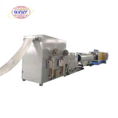  Recubierto de PVC High-Strength Layflat mangueras de agua de riego de la línea de producción