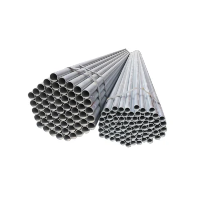  Carbono suave Ss400 S235jr tubo de acero galvanizado de alta calidad /DX51D Tubo de acero GI/Sección hueca Gi/tubo de acero soldado rectangular Gi Precio