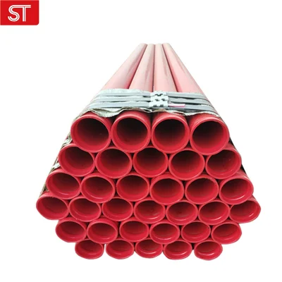  Venta directa de fábrica con revestimiento de plástico de gran diámetro tubo de acero espiral perfecta