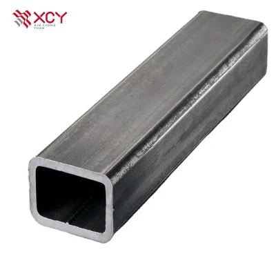  ASTM material estándar Q235B Q345b St52 St35 laminado en caliente / frío Tubo/tubo cuadrado de acero al carbono laminado personalizado