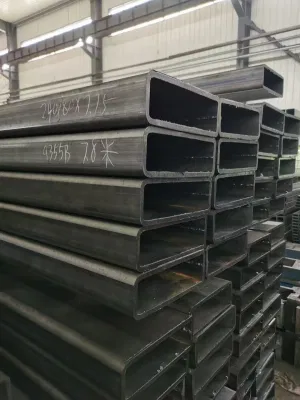  ERW tubos cuadrados de acero soldados negros tubo de acero cuadrado estructural