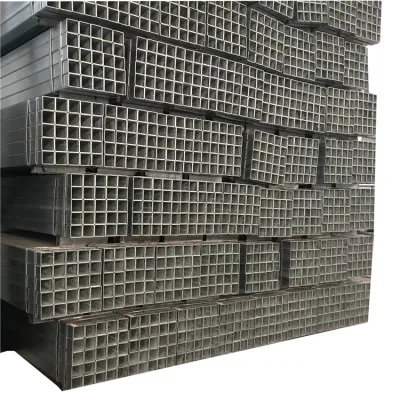 La norma ASTM A500 T235 S235JR S355JR / laminados en frío laminados en caliente templado negro REG soldar tubos de acero de la plaza de cuerpos huecos