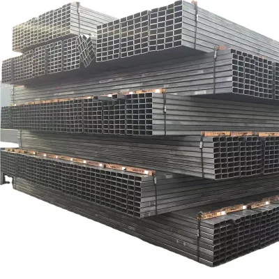  Longitud estándar de tubo galvanizado de tubo de acero galvanizado de pared delgada de 4 pulgadas de tubo cuadrado de acero galvanizado