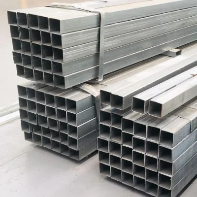 Negro de acero al carbono de la PTR galvanizado 40X80 50X100 de la plaza de cuerpos huecos tubo rectangular