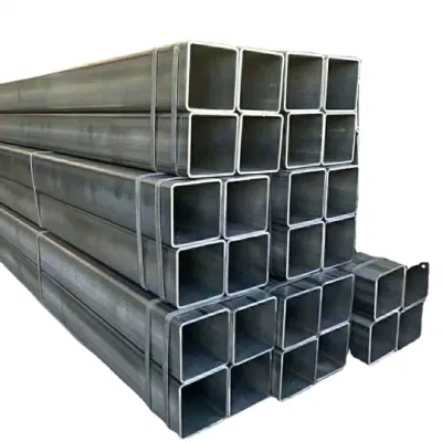 Perfil de acero ASTM Ms tubo cuadrado cuadrado galvanizado Tuberectangular rectangular de tubo de hierro galvanizado para la construcción