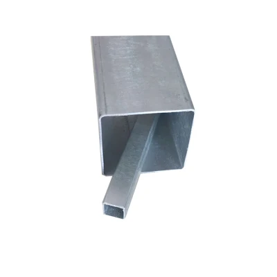100X100 Square Iron Steel Tube Proveedor ERW SHS MS Square Sección hueca para material de construcción