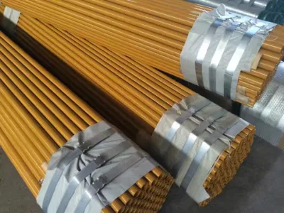  Tubo de acero pintado de ASTM/tubo de revestimiento de plástico