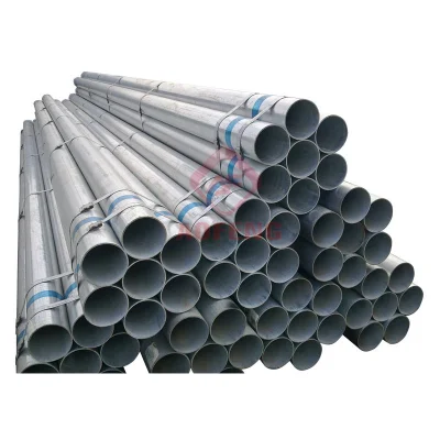 Tubería de acero galvanizado duradera para fontanería y necesidades estructurales