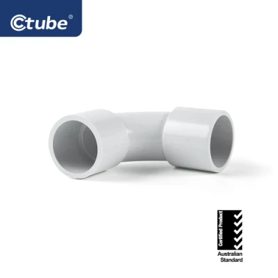  Diámetro personalizado Fire Retardant Waterproof conductos de conexión de codo sólido