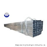  Tubo de acero galvanizado en caliente / Tubo cuadrado /Rectagular sección hueca con Gradejis SS400 SS490 Fabricante profesional /Gi de cuerpos huecos cuadrados