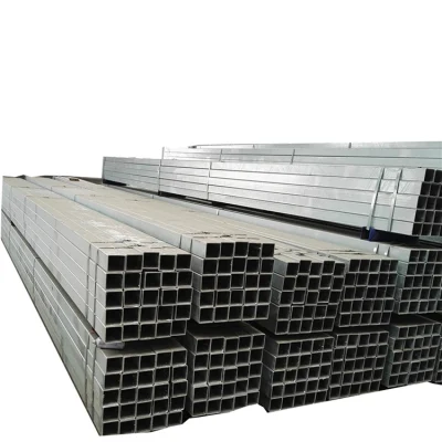 La norma ASTM A500 T235 S235JR S355JR / laminados en frío laminados en caliente templado negro REG soldar tubos de acero de la plaza de cuerpos huecos