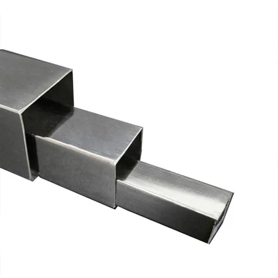  201/304/310/316/316L/321 Acero inoxidable Cuadrado / tubo rectangular tubo laminado en caliente / resistencia a la corrosión en frío de aspiración Fabricante las ventas directas pueden ser Personalizado