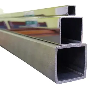  35*35mm Baja aleación de acero al carbono galvanizado tubo cuadrado estructural