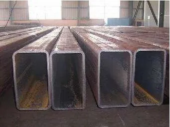 Estructurales de construcción de tubo de acero cuadrado de tubo de hierro galvanizado