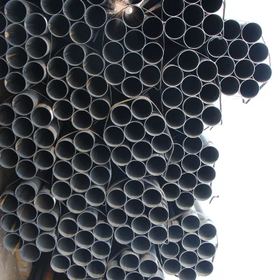 Fabricante de tubos de acero soldada de tubo redondo de tubo de carbono