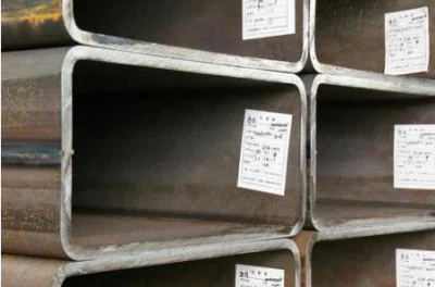  Estructurales de construcción de tubo de acero cuadrado de tubo de hierro galvanizado